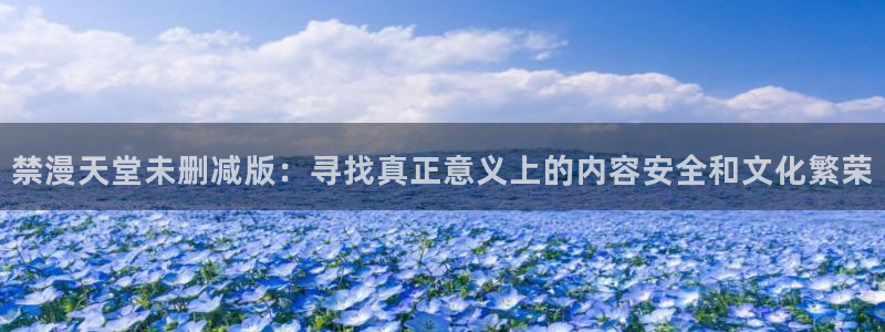 omofun老版本：禁漫天堂未删减版：寻找真正意义上的内容安全和文化繁荣
